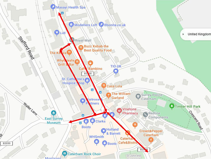 Map showing area of proposed area Map showing area of proposed area